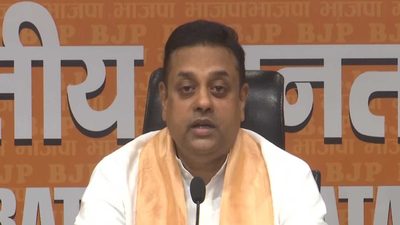 BJP MP Sambit Patra (Photo/ANI) BJP MP Sambit Patra (Photo/ANI)