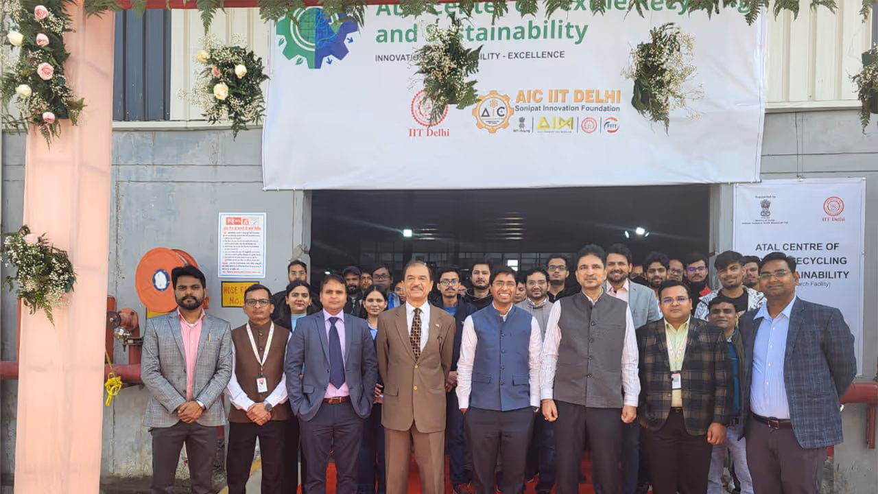IIT Delhi’s ACTRS transfers new recycling technologies (ACTRS Panipat)
