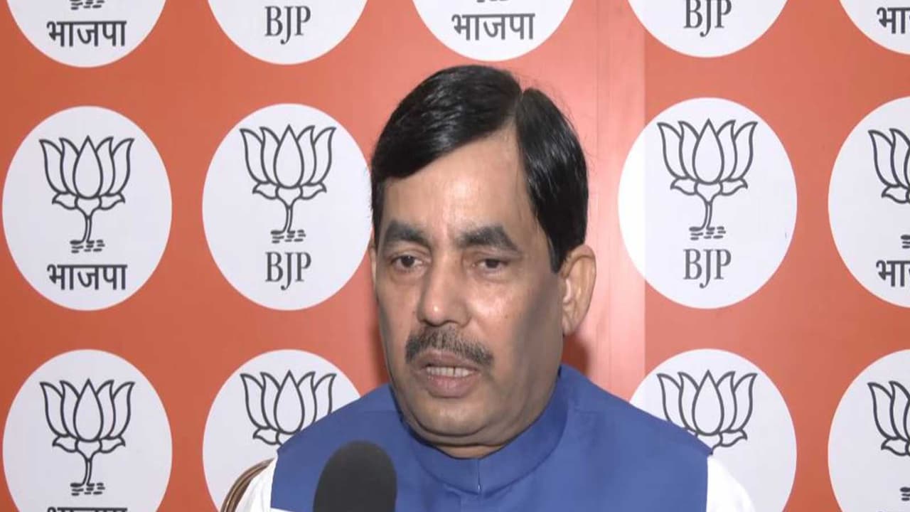 BJP National Spokesperson Syed Shahnawaz Hussain (Photo/ANI) BJP National Spokesperson Syed Shahnawaz Hussain (Photo/ANI)