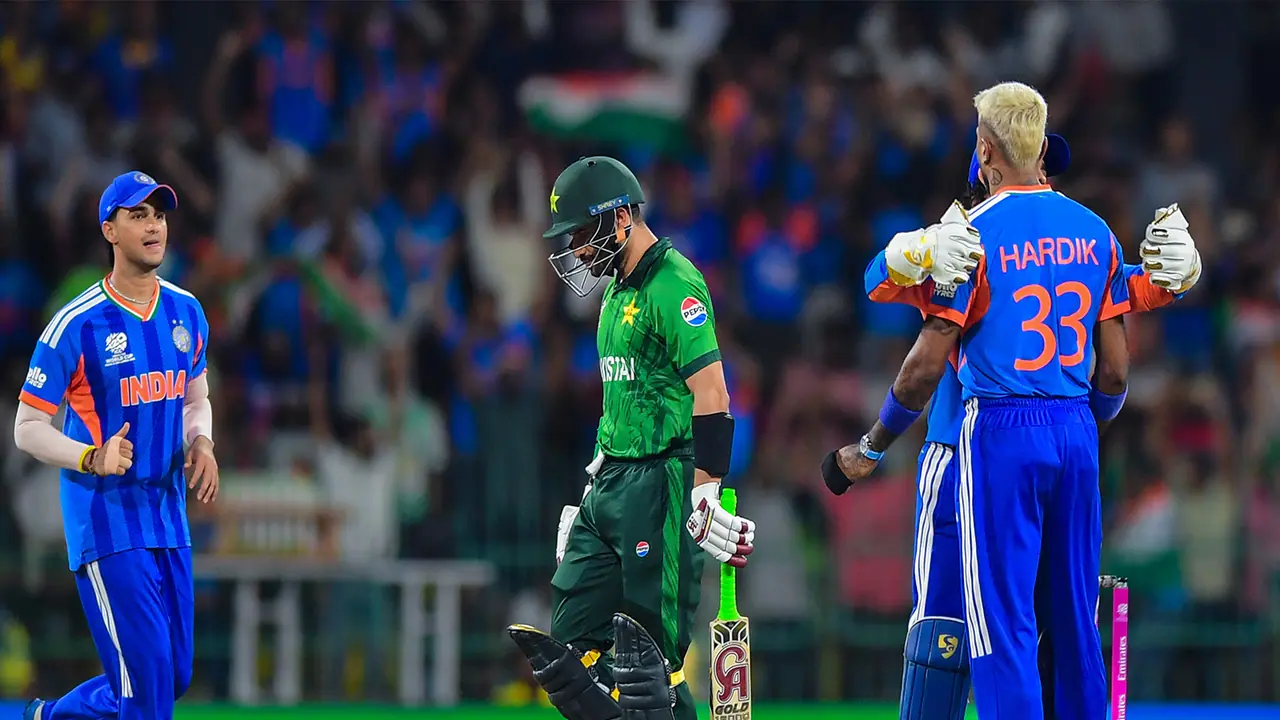 India and Pakistan cricketers in action during a match (Photo: ANI) India and Pakistan cricketers in action during a match (Photo: ANI)