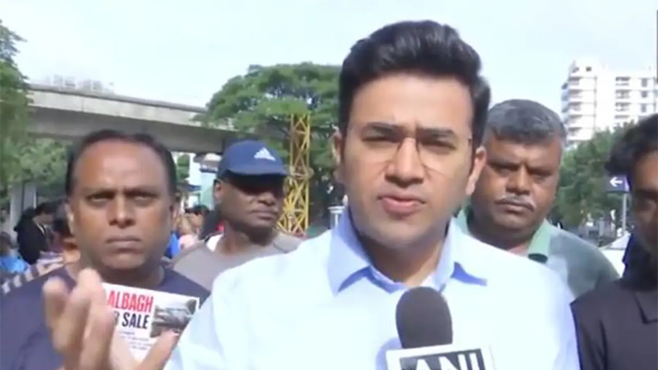 BJP MP Tejaswi Surya (File Photo/ANI) BJP MP Tejaswi Surya (File Photo/ANI)
