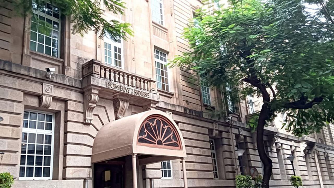 A view of Tata Group headquarters Bombay House. (Photo ANI) A view of Tata Group headquarters Bombay House. (Photo ANI)