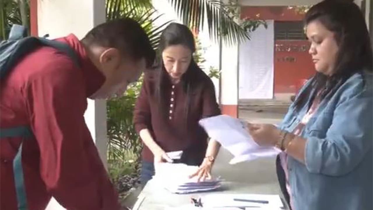 A training programme of polling officers is underway in Siliguri (Photo/ANI) A training programme of polling officers is underway in Siliguri (Photo/ANI)