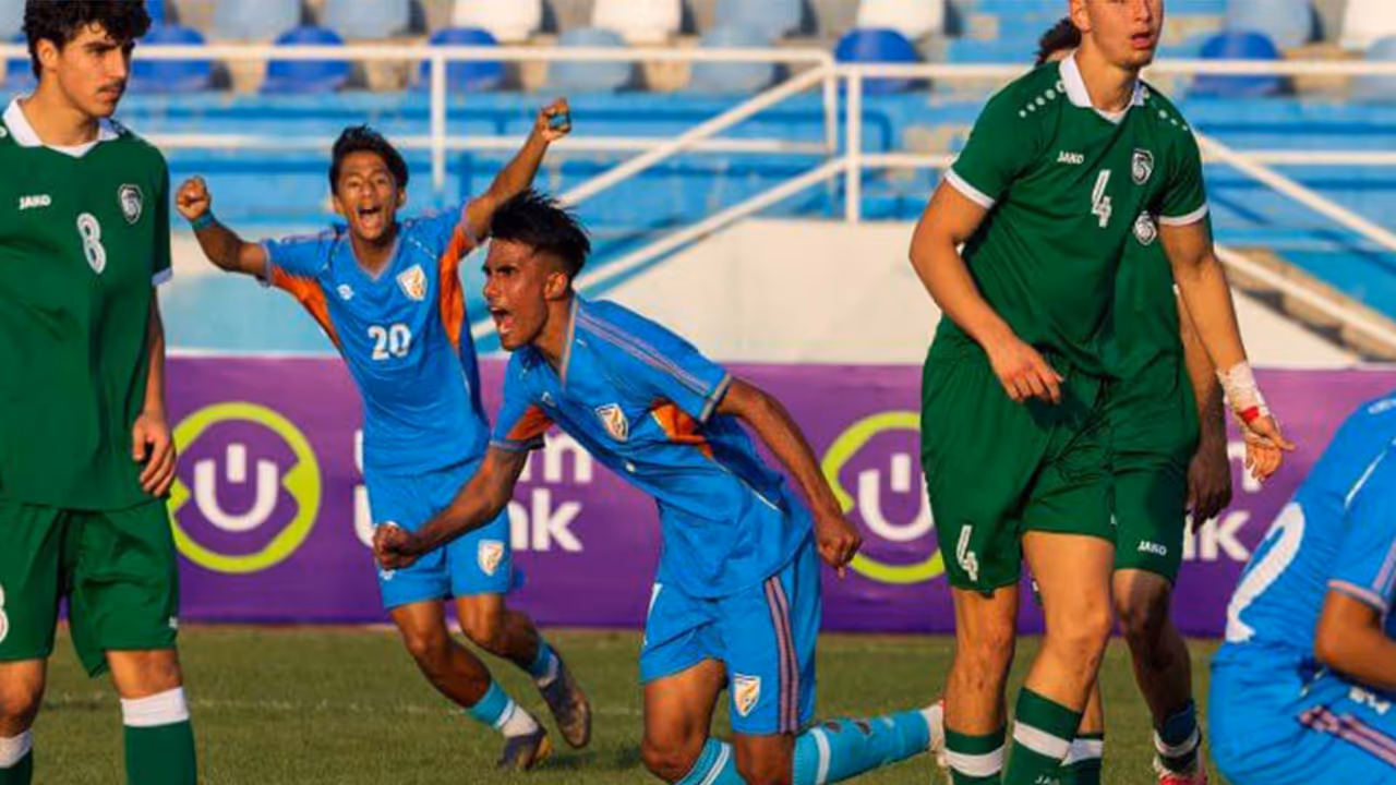 Team India in action. (Photo: AIFF) Team India in action. (Photo: AIFF)