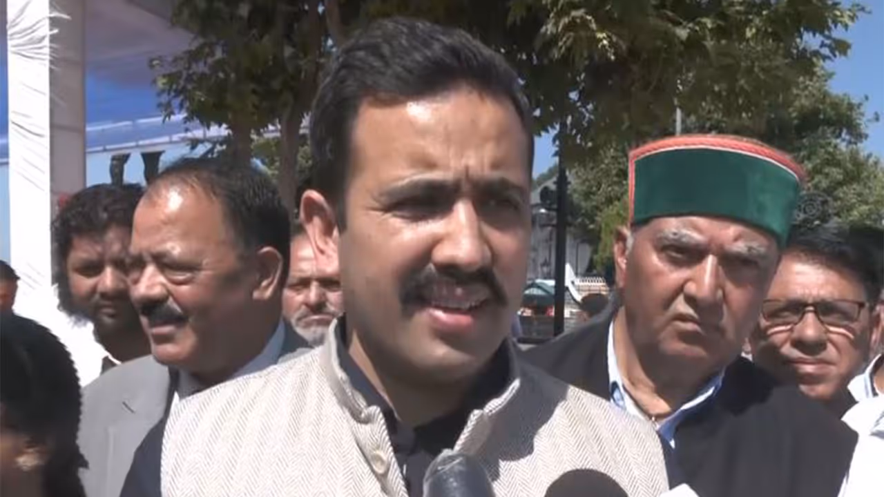 Public Works and Urban Development Minister of Himachal Pradesh, Vikramaditya Singh (Photo/ANI) Public Works and Urban Development Minister of Himachal Pradesh, Vikramaditya Singh (Photo/ANI)