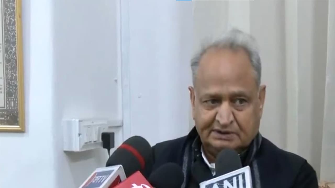 Congress leader and former Rajasthan CM Ashok Gehlot (Photo/ANI) Congress leader and former Rajasthan CM Ashok Gehlot (Photo/ANI)