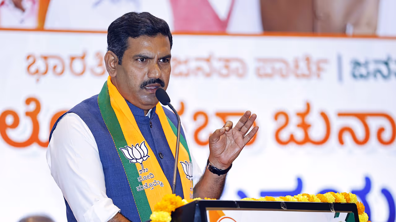 BJP Karnataka president BY Vijayendra (FilePhoto/ANI) BJP Karnataka president BY Vijayendra (FilePhoto/ANI)