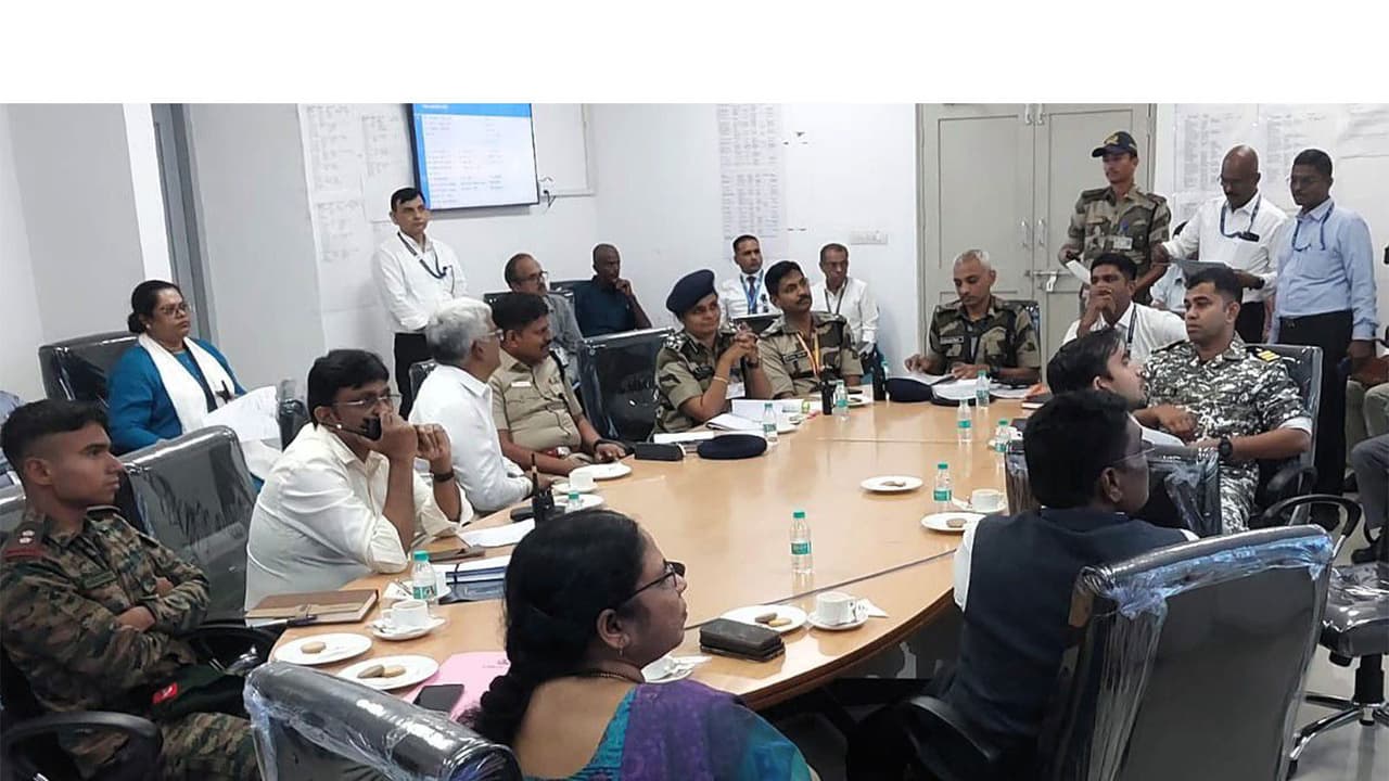 A total of 339 personnel from diverse agencies participated in the drill (Photo/CISF) A total of 339 personnel from diverse agencies participated in the drill (Photo/CISF)