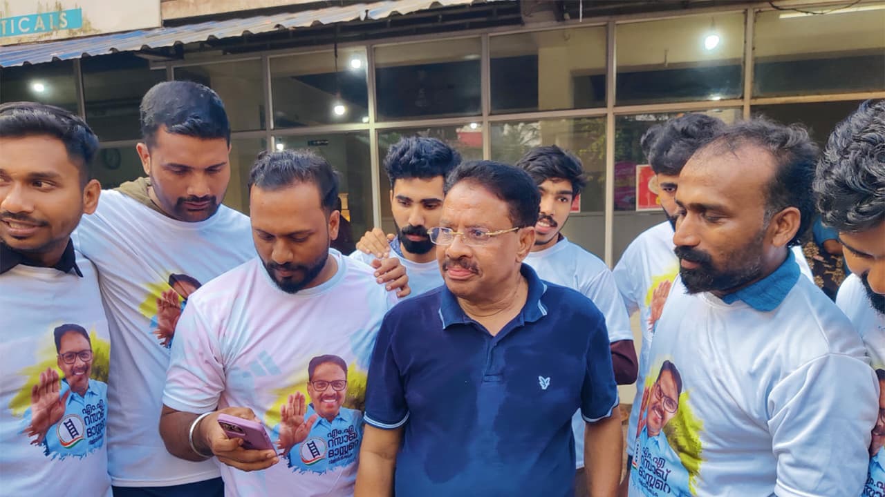 UDF’s MA Razak Master launches early campaign in Kunnamangalam (Photo/ANI) UDF’s MA Razak Master launches early campaign in Kunnamangalam (Photo/ANI)