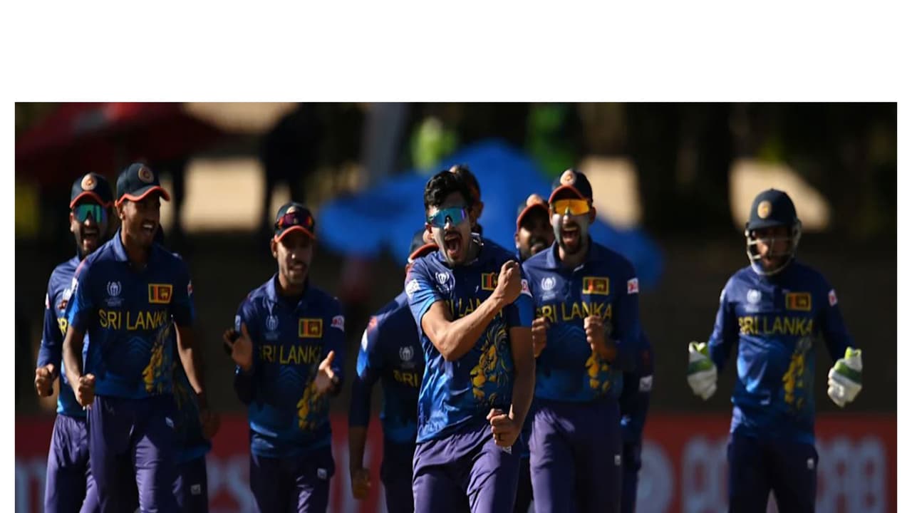 Sri Lanka team during a 2023 World Cup Qualifier match (Photo: ICC Website) Sri Lanka team during a 2023 World Cup Qualifier match (Photo: ICC Website)