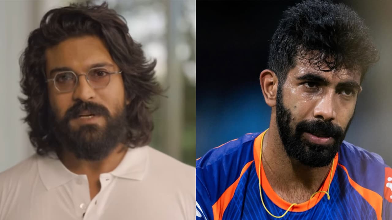 Ram Charan, Jasprit Bumrah (Photo/Instagram/@alwaysramcharan,@jaspritb1) Ram Charan, Jasprit Bumrah (Photo/Instagram/@alwaysramcharan,@jaspritb1)