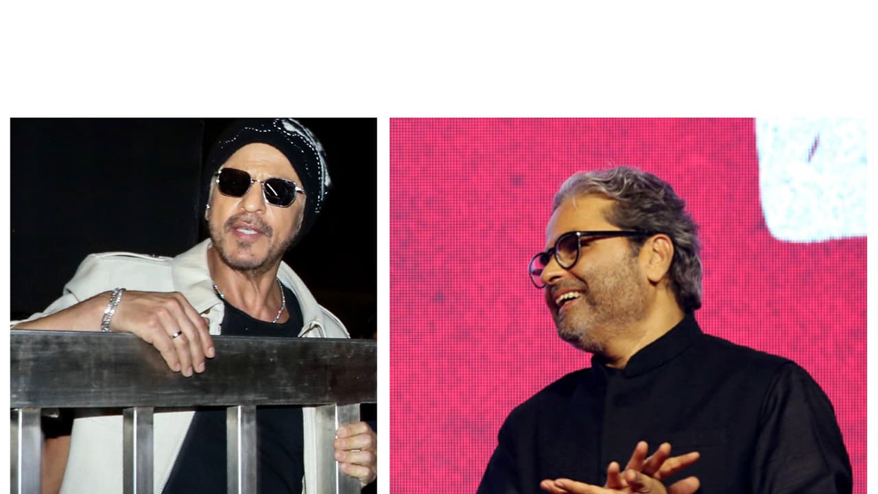 Actor Shah Rukh Khan and filmmaker Vishal Bhardwaj (Image source: ANI) Actor Shah Rukh Khan and filmmaker Vishal Bhardwaj (Image source: ANI)