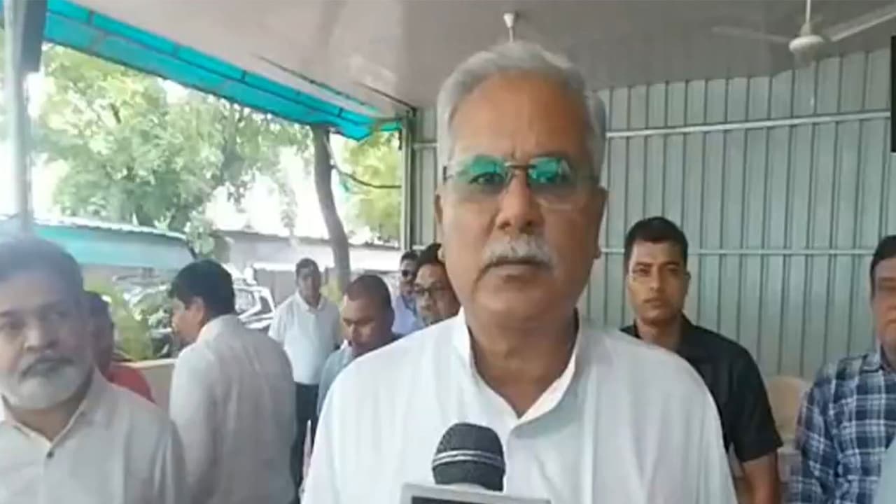 Congress leader Bhupesh Baghel (Photo/ANI) Congress leader Bhupesh Baghel (Photo/ANI)