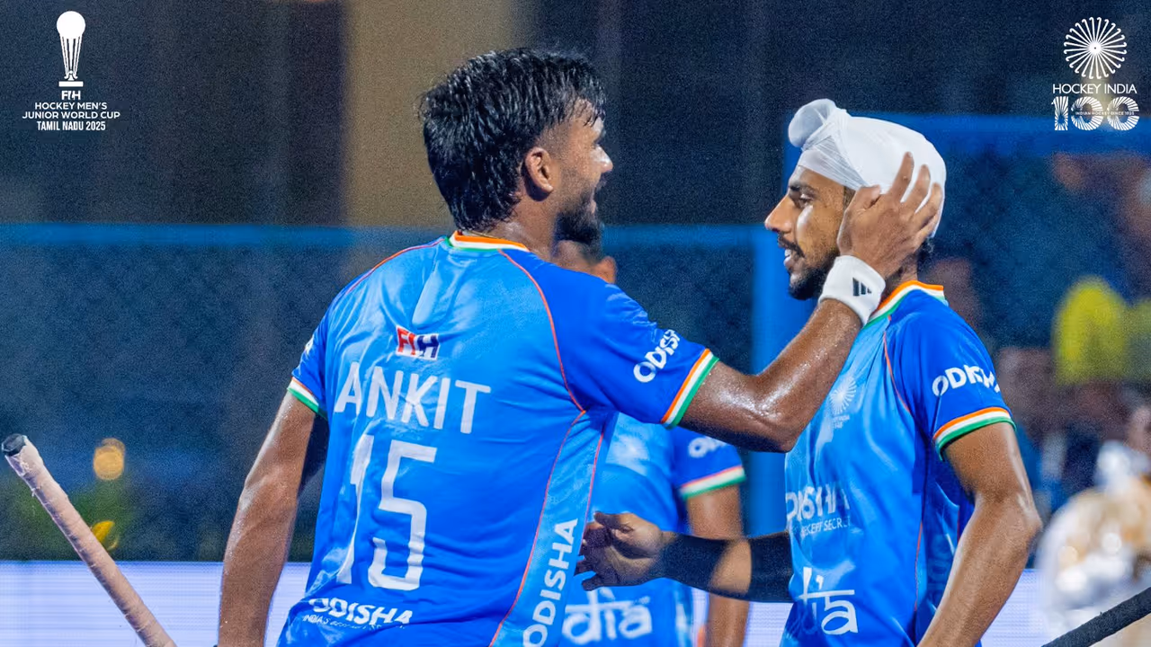Team India. (Photo: @TheHockeyIndia X) Team India. (Photo: @TheHockeyIndia X)