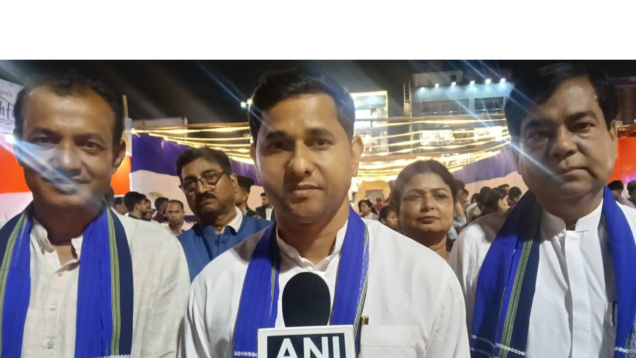 Tripura Animal Resources Development Department (ARDD) Minister Sudhangshu Das (Photo/ANI) Tripura Animal Resources Development Department (ARDD) Minister Sudhangshu Das (Photo/ANI)