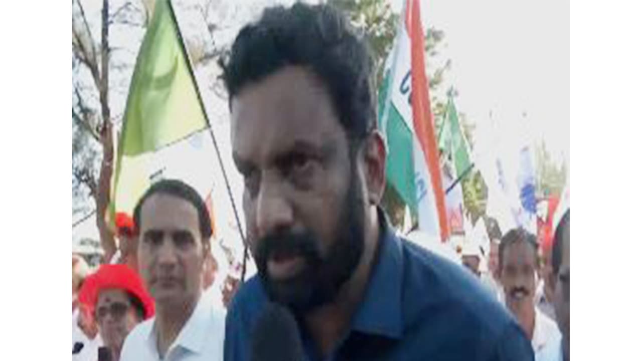 CPI MP P Sandosh (Photo/ANI) CPI MP P Sandosh (Photo/ANI)