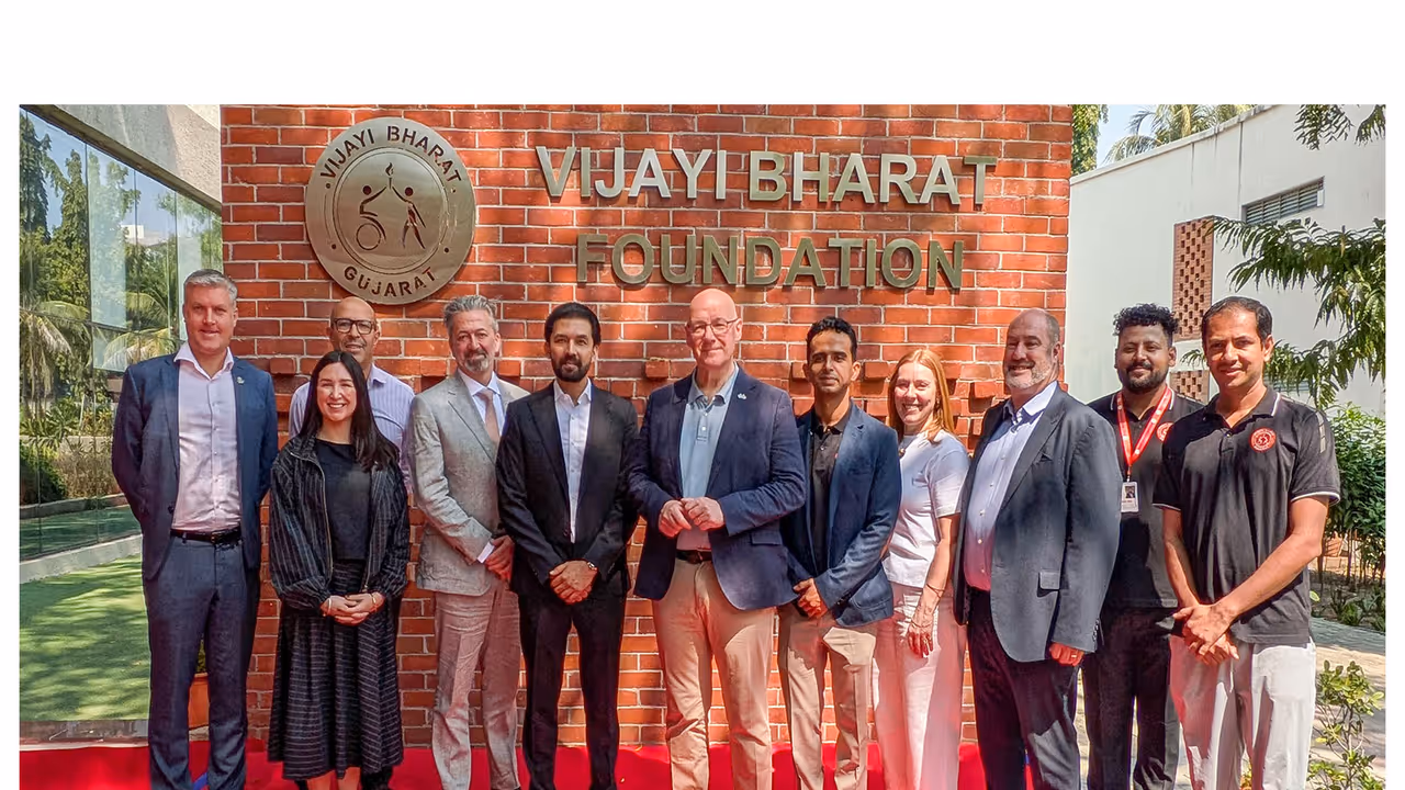 John Swinney MSP, First Minister of Scotland with Scottish Delegation at the Vijayi Bharat Foundation. (Photo: VBF) John Swinney MSP, First Minister of Scotland with Scottish Delegation at the Vijayi Bharat Foundation. (Photo: VBF)