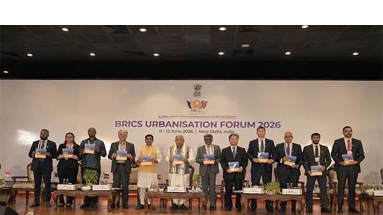13th BRICS Urbanisation Forum begins in New Delhi, inauguration by Union Minister for Housing and Urban Affairs Manohar Lal Khattar (Photo/PIB) 13th BRICS Urbanisation Forum begins in New Delhi, inauguration by Union Minister for Housing and Urban Affairs Manohar Lal Khattar (Photo/PIB)
