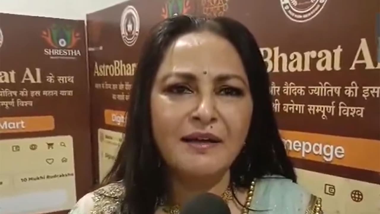 Jaya Prada (Photo/ANI) Jaya Prada (Photo/ANI)