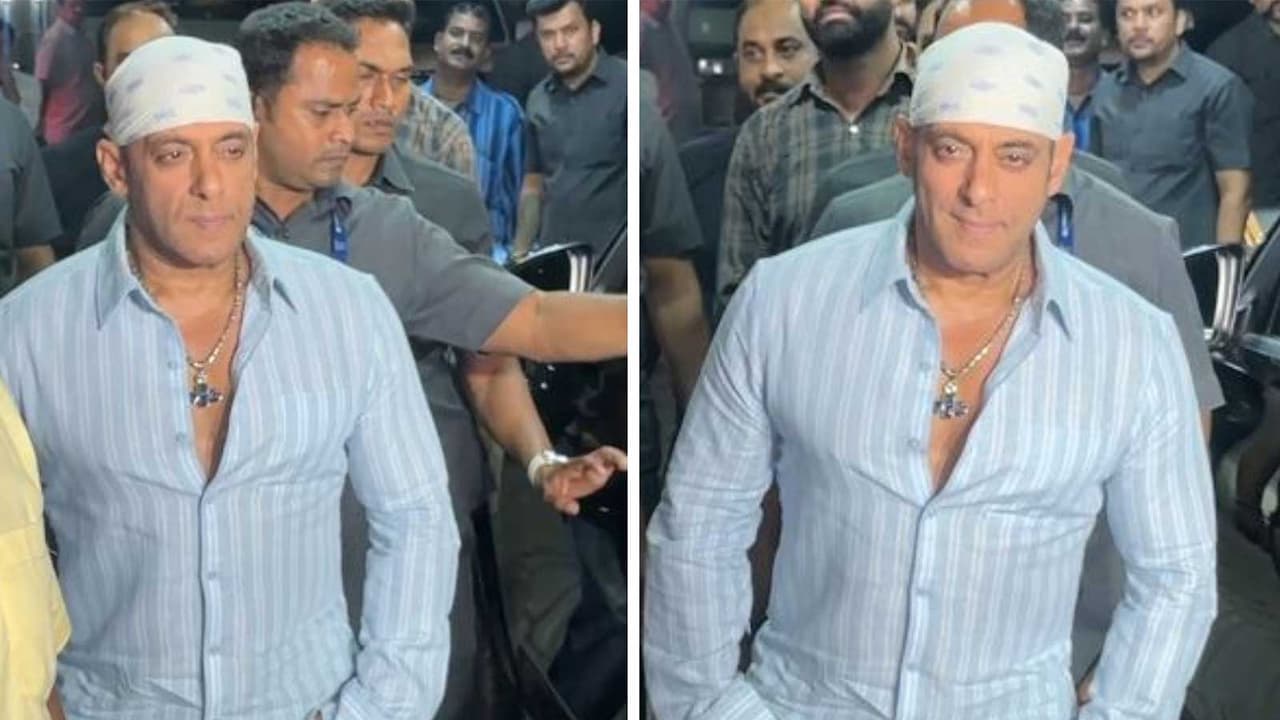 Salman Khan joins Ganesh Chaturthi celebrations (Photo/ANI) Salman Khan joins Ganesh Chaturthi celebrations (Photo/ANI)