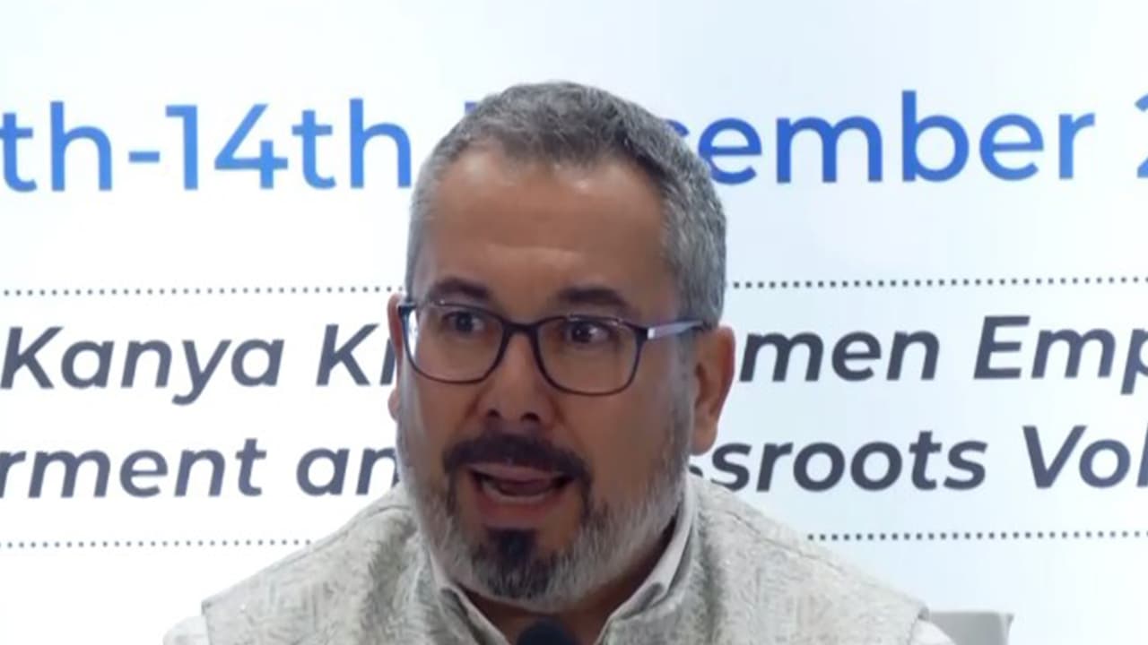 Press Conference at KIIT & KISS (Photo/ANI) Press Conference at KIIT & KISS (Photo/ANI)