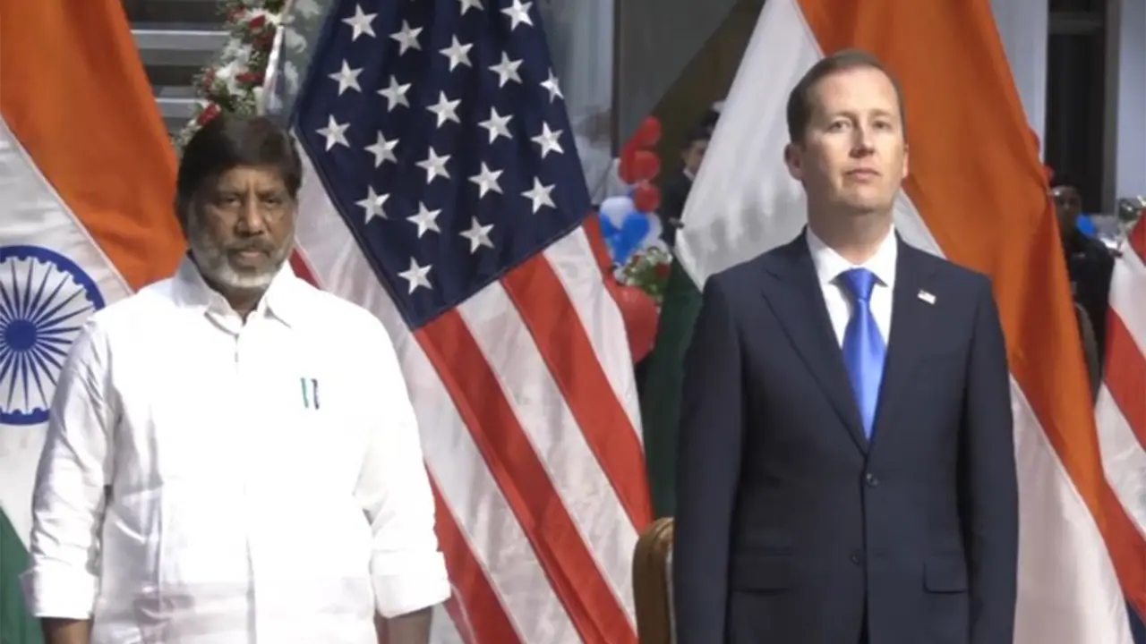 US Ambassador to India Sergio Gor and Telangana Deputy Chief Minister Mallu Bhatti Vikramarka (Photo/ANI) US Ambassador to India Sergio Gor and Telangana Deputy Chief Minister Mallu Bhatti Vikramarka (Photo/ANI)
