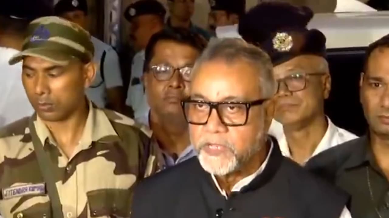 Bharatiya Janata Party (BJP) MLA Tapas Roy (Photo/ANI) Bharatiya Janata Party (BJP) MLA Tapas Roy (Photo/ANI)