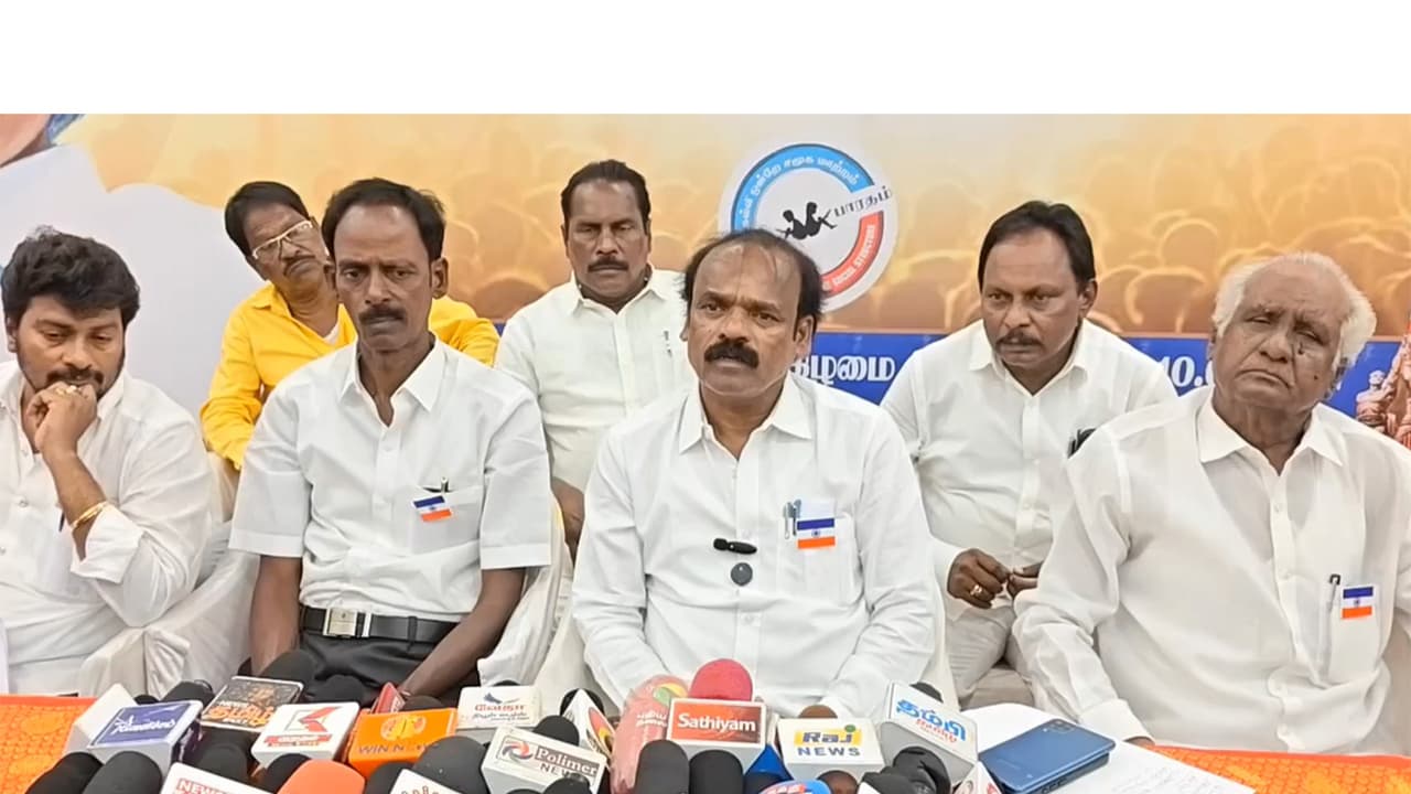 PBK leader M Jagan Moorthy (Photo/ANI) PBK leader M Jagan Moorthy (Photo/ANI)