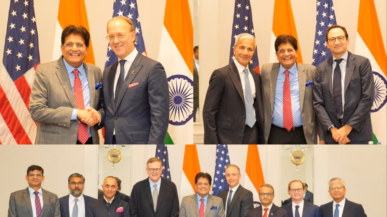 Piyush Goyal steps up US outreach, pitches India to global investors for deeper investment ties (Photo/X@PiyushGoyal) Piyush Goyal steps up US outreach, pitches India to global investors for deeper investment ties (Photo/X@PiyushGoyal)