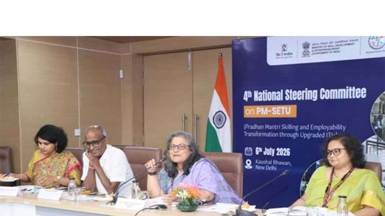 4th National Steering Committee (NSC) meeting of PM SETU (Photo/ANI) 4th National Steering Committee (NSC) meeting of PM SETU (Photo/ANI)