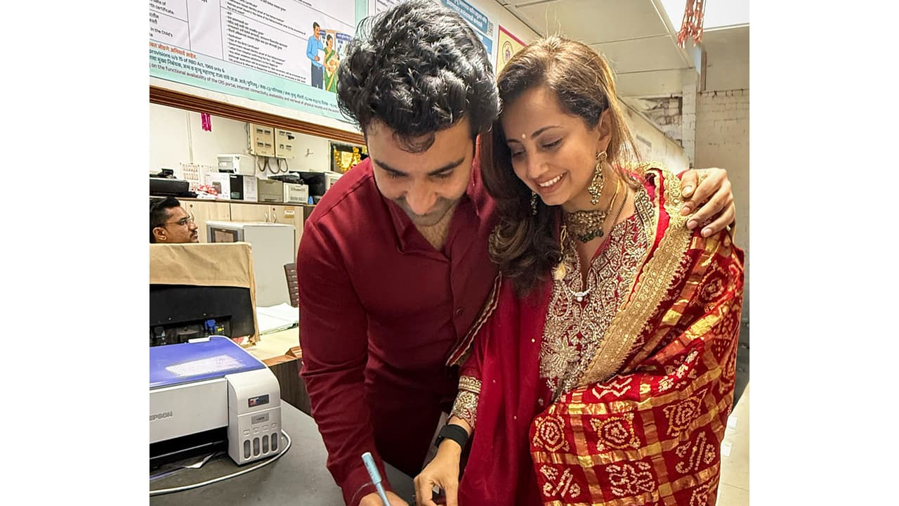 Aadar Jain and Alekha Advani (Photo/Instagram@AadarJain) Aadar Jain and Alekha Advani (Photo/Instagram@AadarJain)
