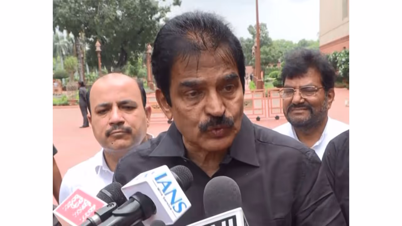 Congress MP KC Venugopal (Photo/ANI) Congress MP KC Venugopal (Photo/ANI)