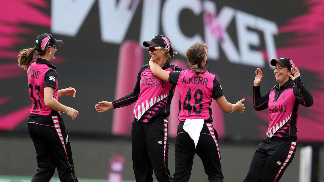 New Zealand Women players celebrating (File Photo: ANI) New Zealand Women players celebrating (File Photo: ANI)