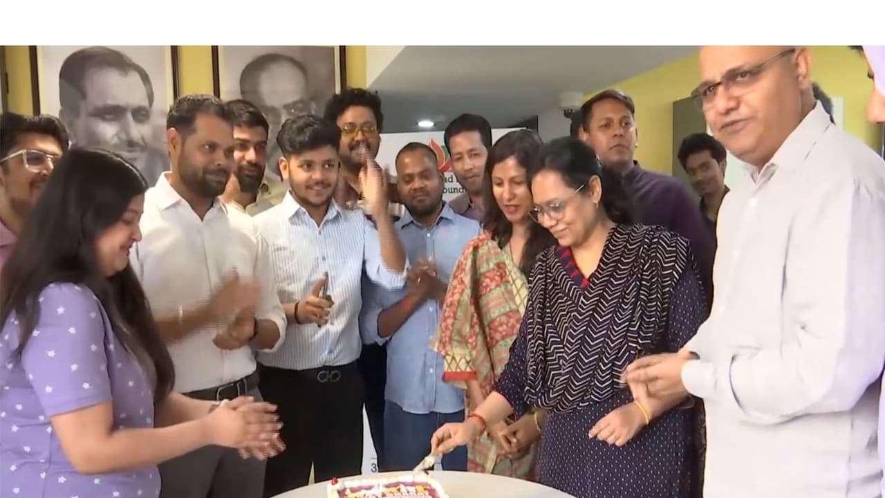 SPMRF celebrates 'Naxal Mukt Bharat' in Delhi (Photo/ANI) SPMRF celebrates 'Naxal Mukt Bharat' in Delhi (Photo/ANI)