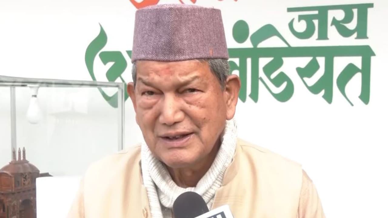 Former Uttarakhand Chief Minister and senior Congress leader Harish Rawat (Photo/ANI) Former Uttarakhand Chief Minister and senior Congress leader Harish Rawat (Photo/ANI)