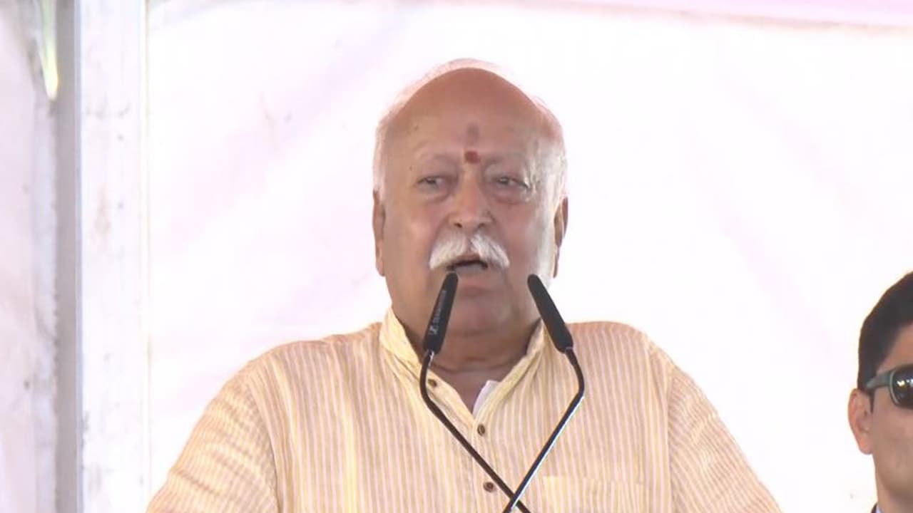 RSS Chief Mohan Bhagwat (Photo/ANI) RSS Chief Mohan Bhagwat (Photo/ANI)