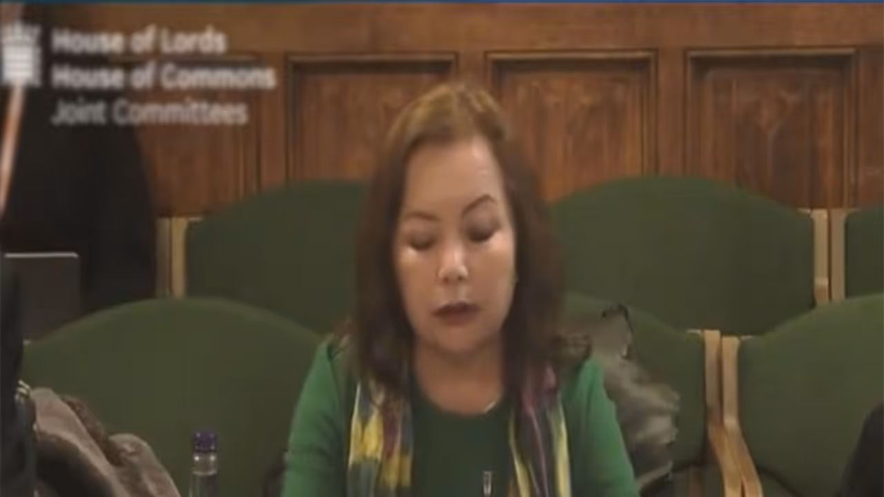 Stop Uyghur Genocide Executive Director Rahima Mahmut (Photo/X/@HumanRightsCtte) Stop Uyghur Genocide Executive Director Rahima Mahmut (Photo/X/@HumanRightsCtte)