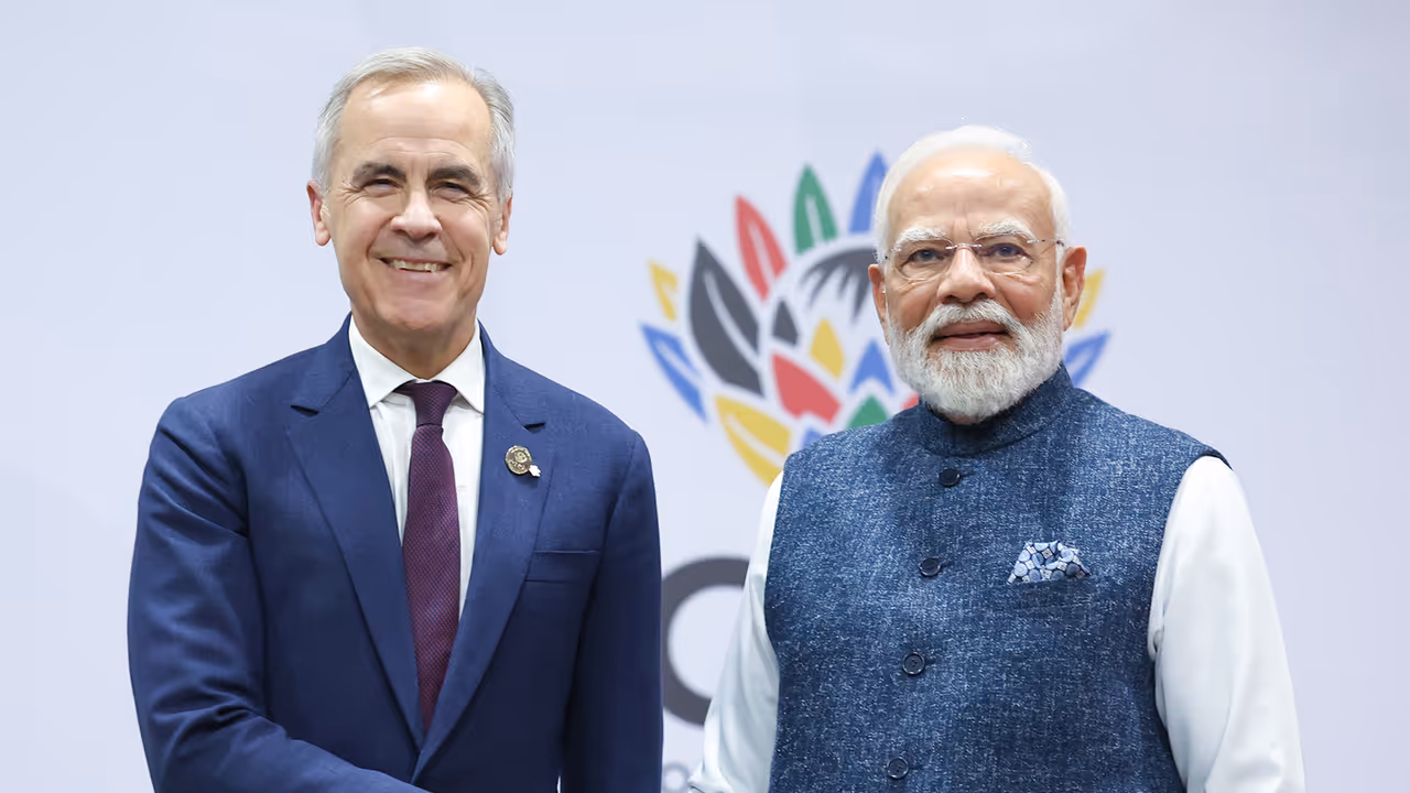 Prime Minister Narendra Modi with Prime Minister Mark Carney of Canada (Photo: X@narendramodi) Prime Minister Narendra Modi with Prime Minister Mark Carney of Canada (Photo: X@narendramodi)