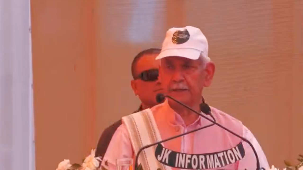 J K LG Manoj Sinha (Photo/ANI) J K LG Manoj Sinha (Photo/ANI)