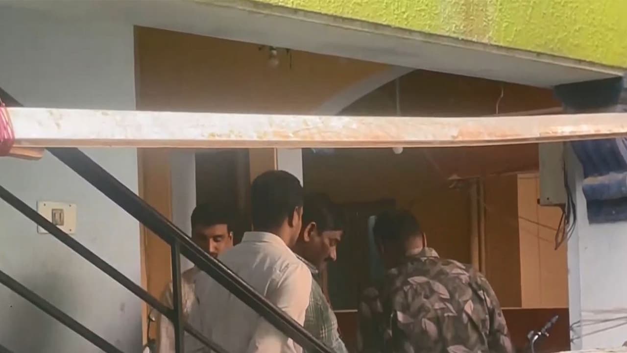 Hyderabad Police Special Branch collect details from neighbours of Bondi Beach shooting accused’s brother in Tolichowki. (Photo/ANI) Hyderabad Police Special Branch collect details from neighbours of Bondi Beach shooting accused’s brother in Tolichowki. (Photo/ANI)