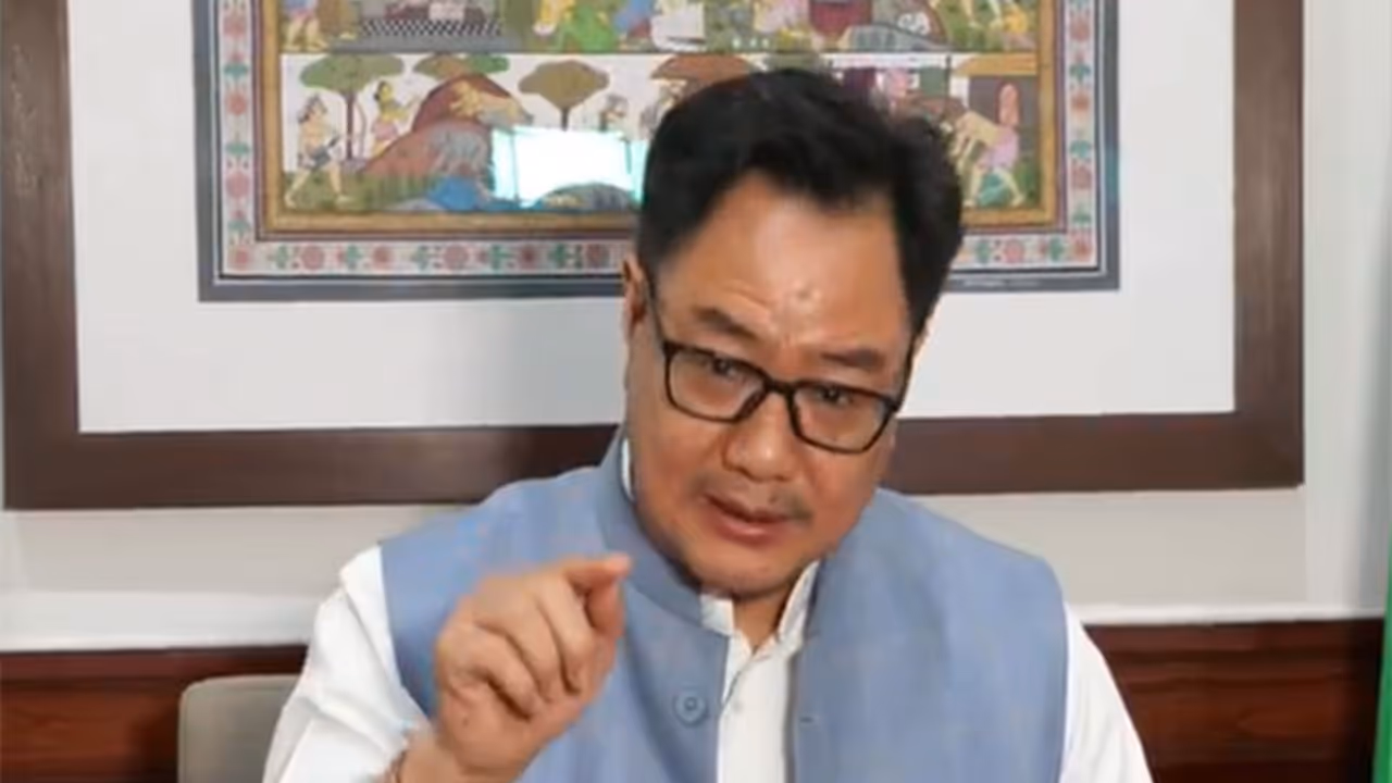 Union Minister for Parliamentary Affairs Kiren Rijiju (Photo/ANI) Union Minister for Parliamentary Affairs Kiren Rijiju (Photo/ANI)