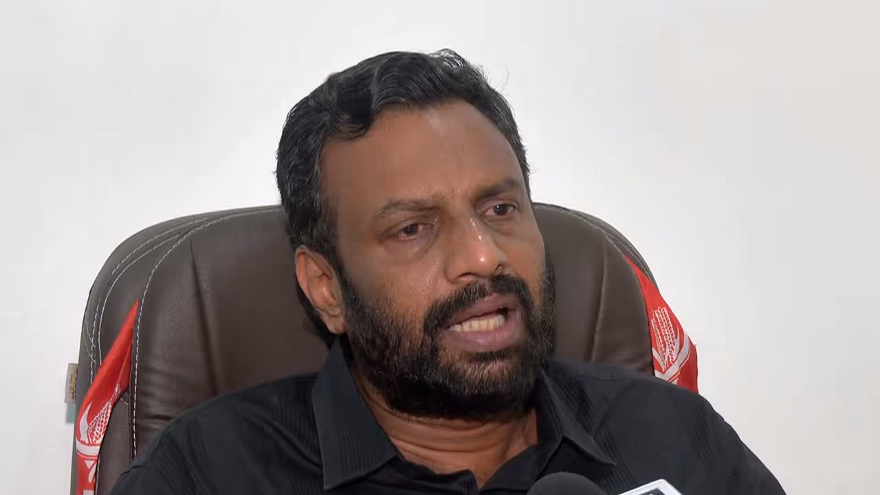 CPI MP P Sandosh Kumar (Photo/ANI) CPI MP P Sandosh Kumar (Photo/ANI)