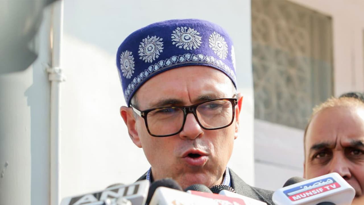 Jammu and Kashmir Chief Minister Omar Abdullah (Photo/ANI) Jammu and Kashmir Chief Minister Omar Abdullah (Photo/ANI)