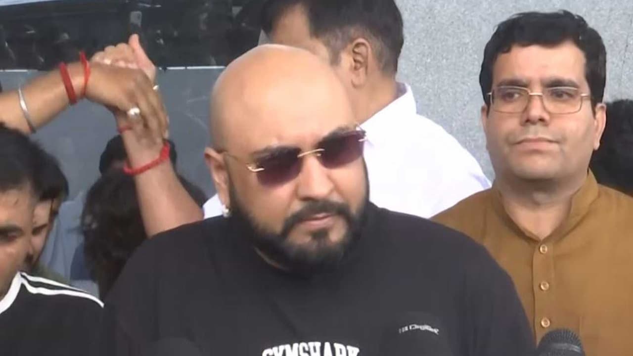 Singer B Praak at Raipur (Photo/ANI) Singer B Praak at Raipur (Photo/ANI)