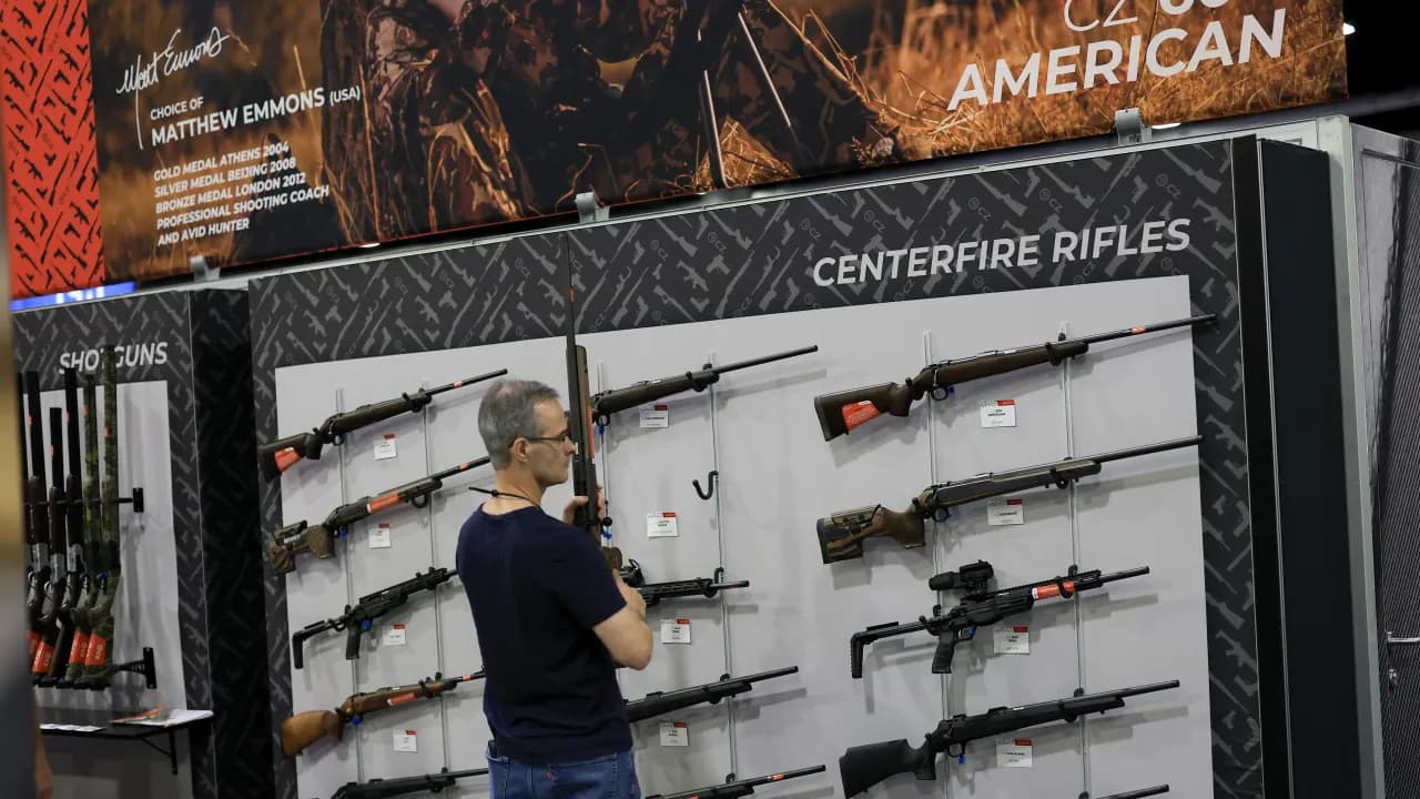 https://stocktwits.com/news articles/markets/equity/why gun stocks barely moved in 2025 despite mass shootings/cLeJf0UREYr https://stocktwits.com/news articles/markets/equity/why gun stocks barely moved in 2025 despite mass shootings/cLeJf0UREYr