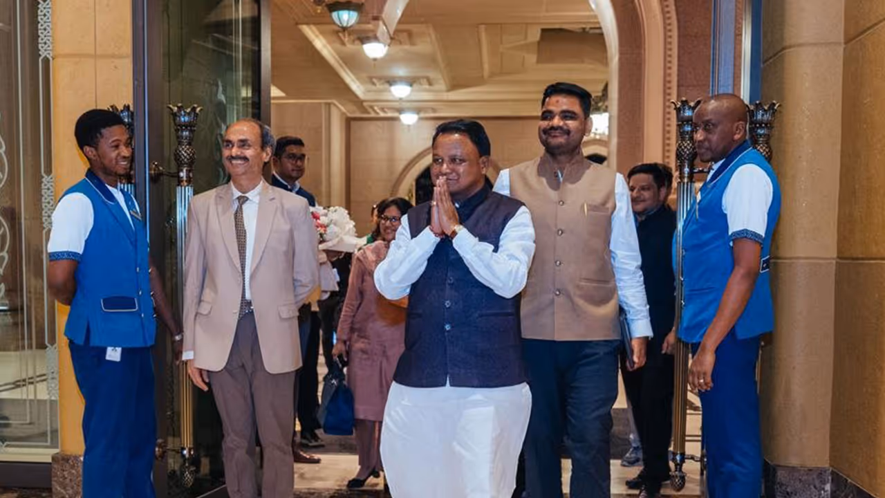Odisha CM Mohan Charan Majhi arrives in Abu Dhabi, begins Odisha's UAE investment outreach (Photo: x/@MohanMOdisha) Odisha CM Mohan Charan Majhi arrives in Abu Dhabi, begins Odisha's UAE investment outreach (Photo: x/@MohanMOdisha)