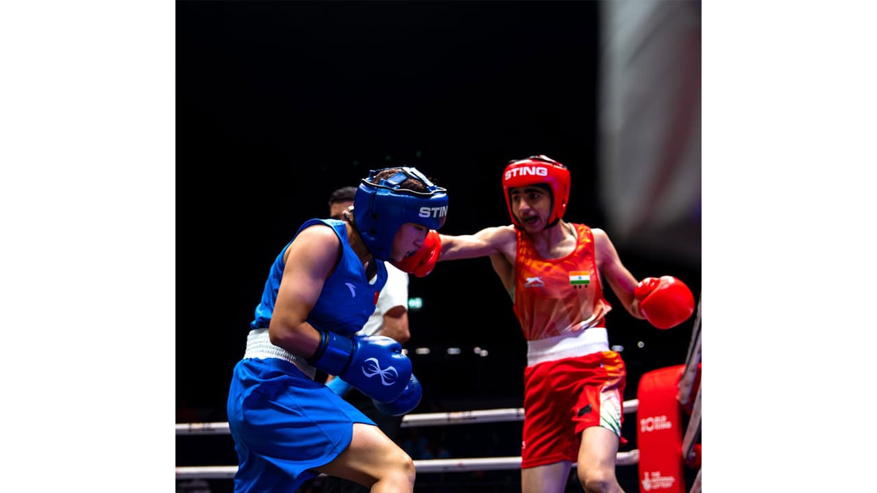 Minakshi (right) in action (Photo: BFI) Minakshi (right) in action (Photo: BFI)