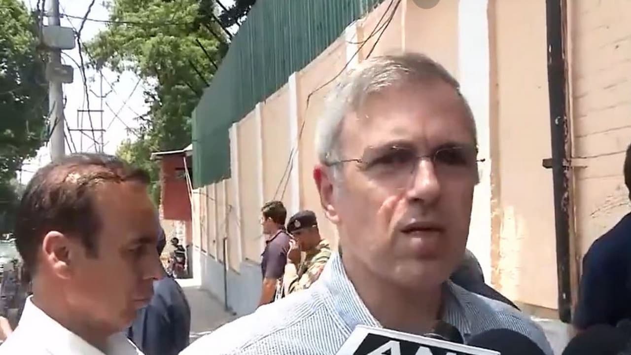 Jammu and Kashmir Chief Minister Omar Abdullah (Photo/ANI) Jammu and Kashmir Chief Minister Omar Abdullah (Photo/ANI)