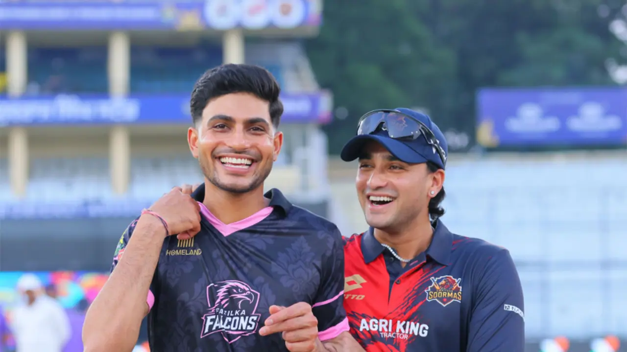 Shubman Gill and Abhishek Sharma. (Photo: Sher e Punjab T20) Shubman Gill and Abhishek Sharma. (Photo: Sher e Punjab T20)