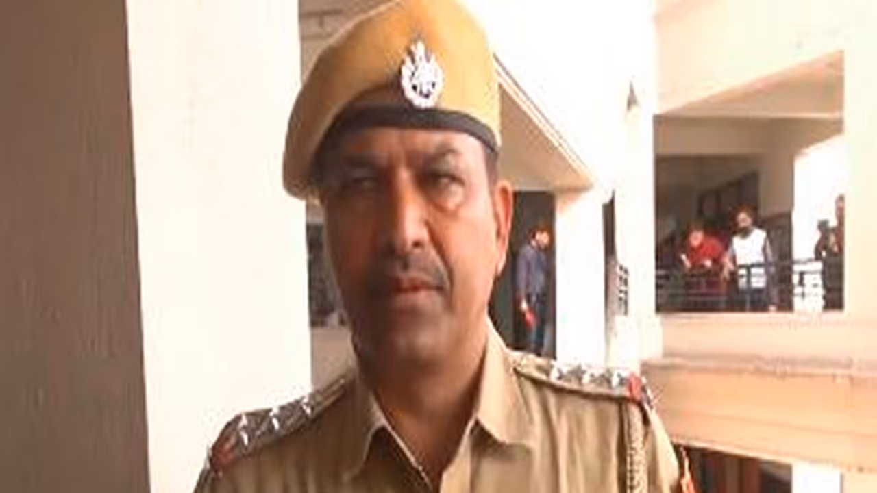 Mansarovar Police Station SHO Lakhan Singh (Photo/ANI),